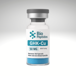 GHK-Cu 50mg péptido BioPéptidos frasco liofilizado