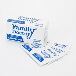 alcohol pads caja (100 und)